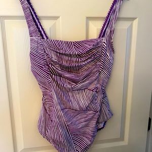 Calvin Klein one piece swim suit.